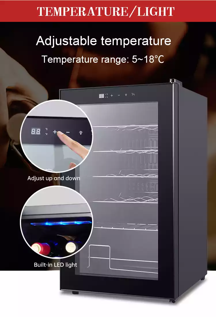 24 Bottle Compressor Wine Cooler Fuhui Appliances