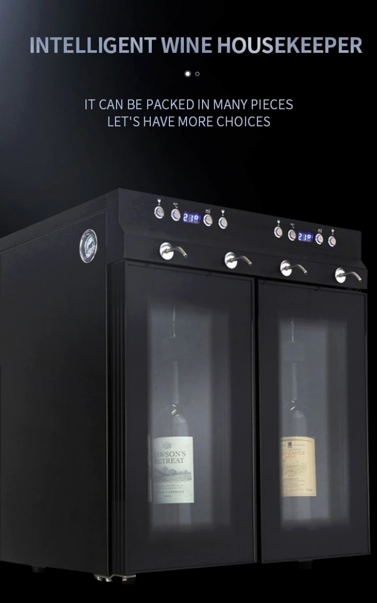 4 bottle intelligent wine houserkeeper