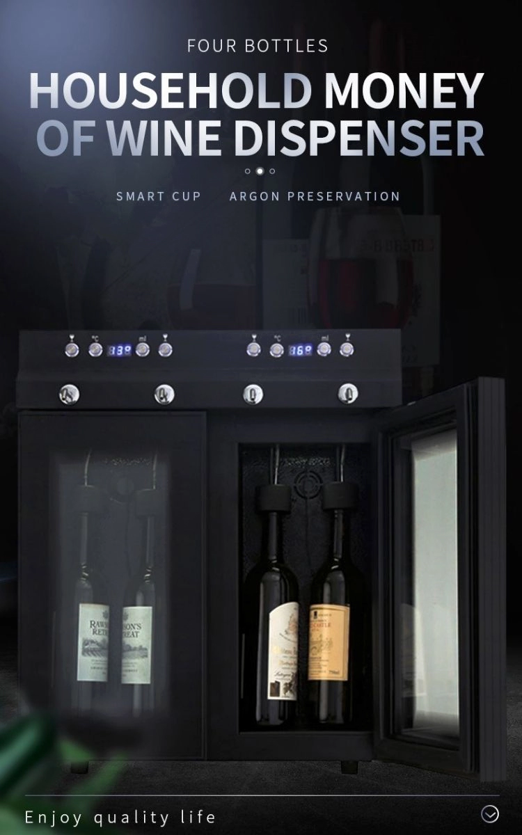 4 bottle wien dispenser