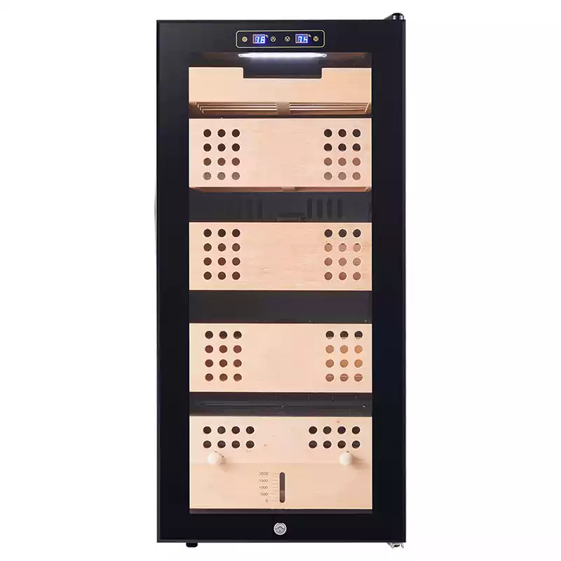 93L Cigar Cooler Humidor 500 Cigars – Uboze Appliances