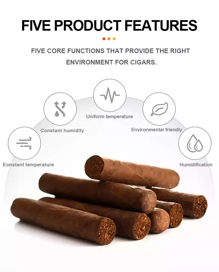 93L Cigar Cooler Humidor 500 Cigars – Uboze Appliances