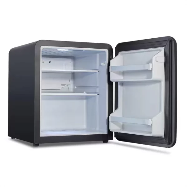 46L home mini fridge black color 1