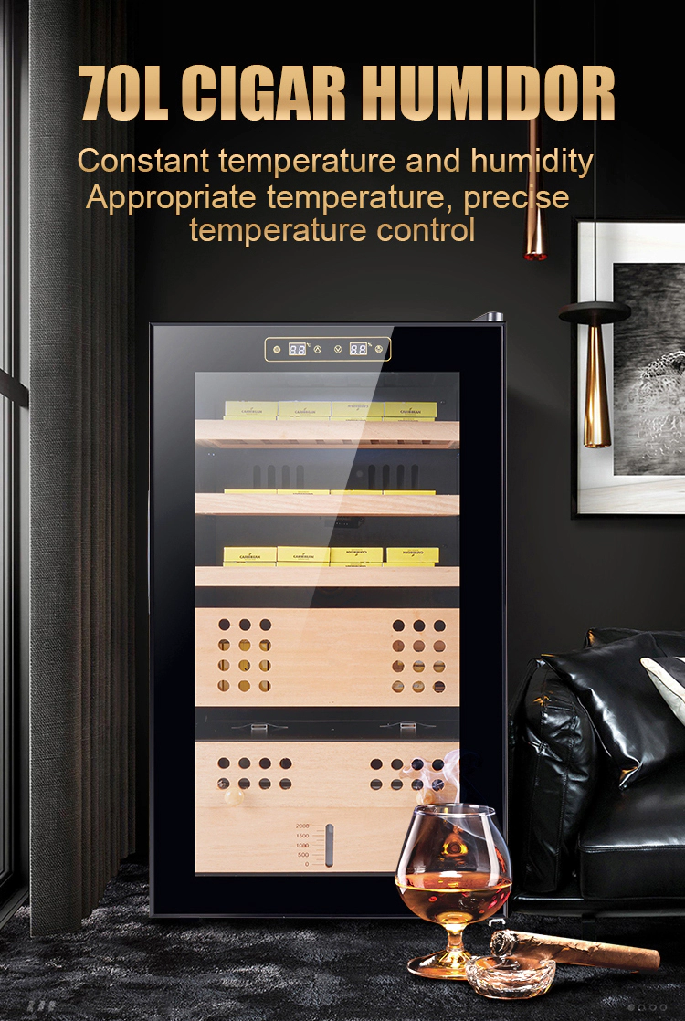 70L Cigar Cooler Humidor 300 Cigars – Uboze Appliances