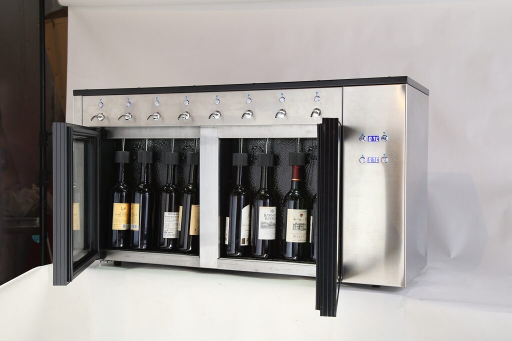 Enhanced Freshness Preservation with wine dispenser machine