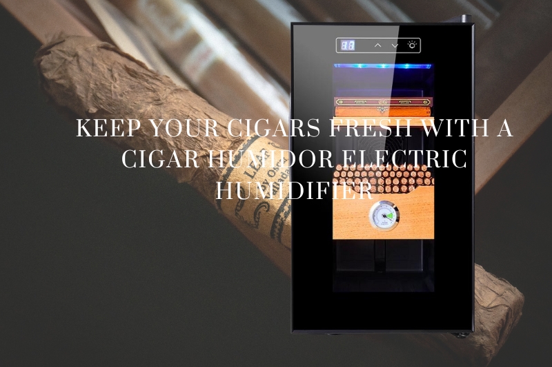 Gardez vos cigares frais avec un humidificateur électrique pour cigares