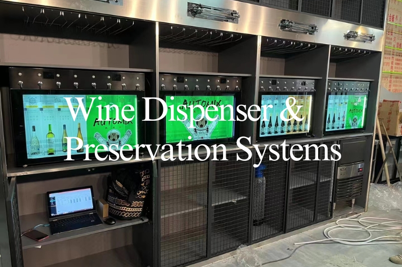 Wine Dispenser and Preservation Systems Fuhui Appliances