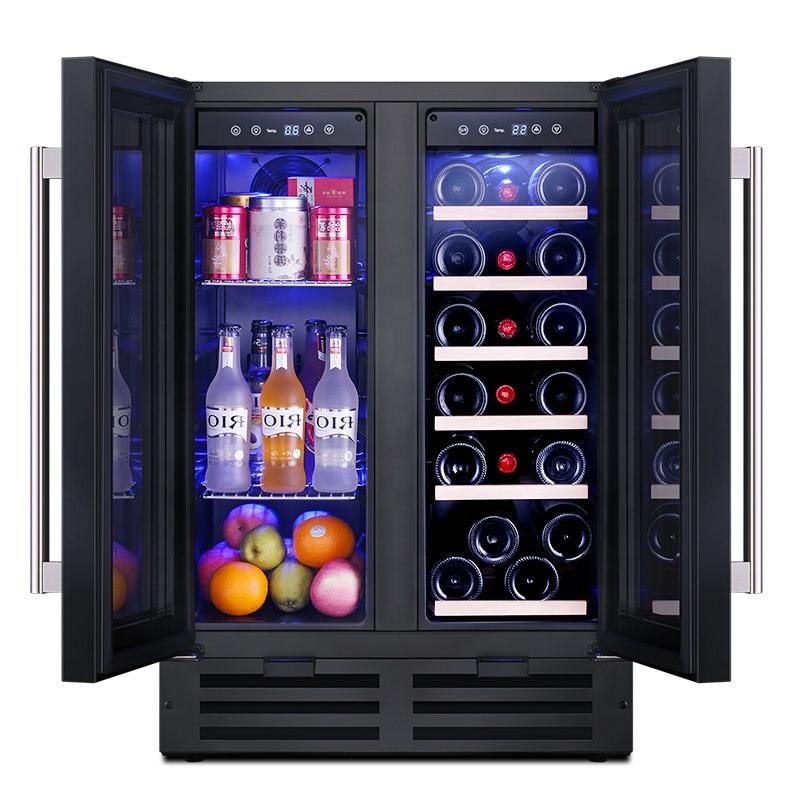 24 Inch Undercounter Dual Zone Commercial Wine Beverage Cool