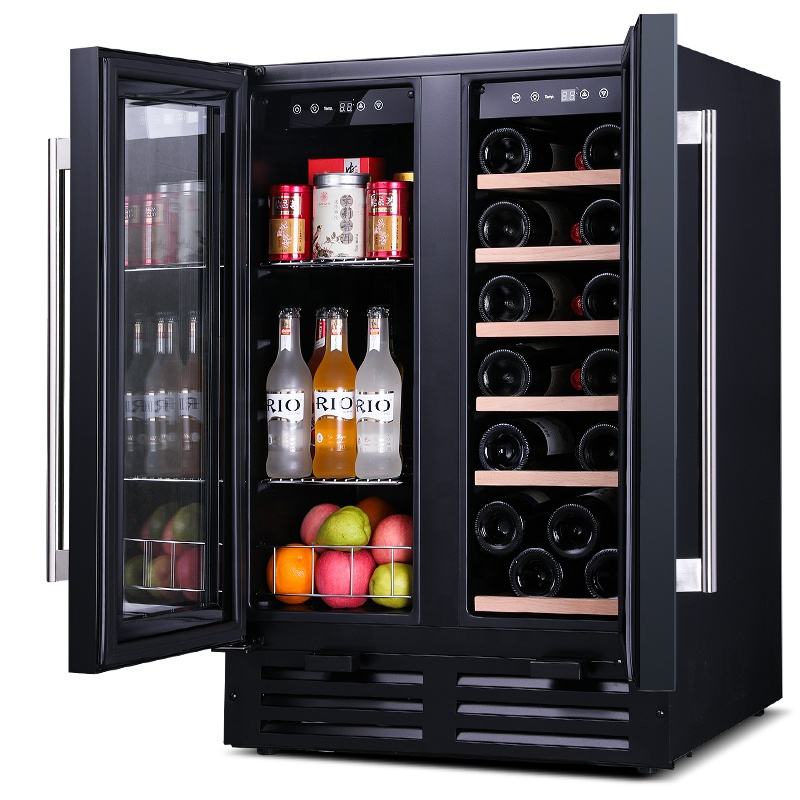 24 Inch Undercounter Dual Zone Commercial Wine Beverage Cool