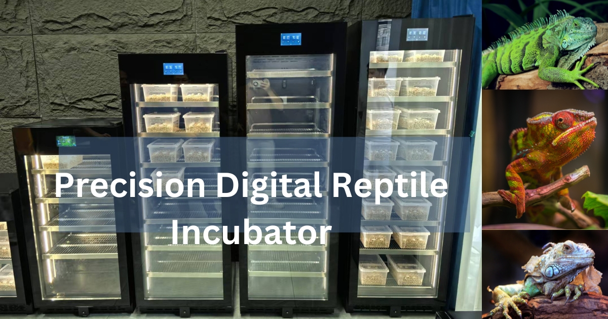 Precision digital reptile incubator