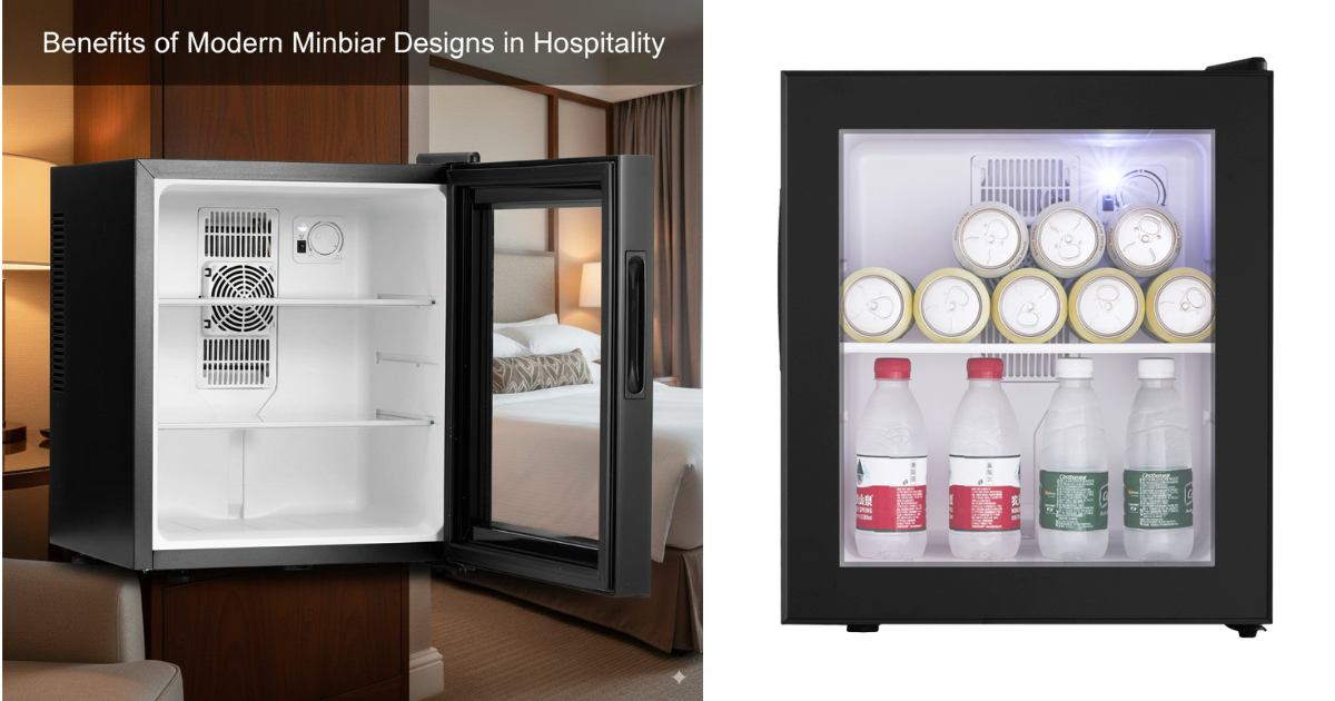 Benefits of modern minibar designs in hospitality